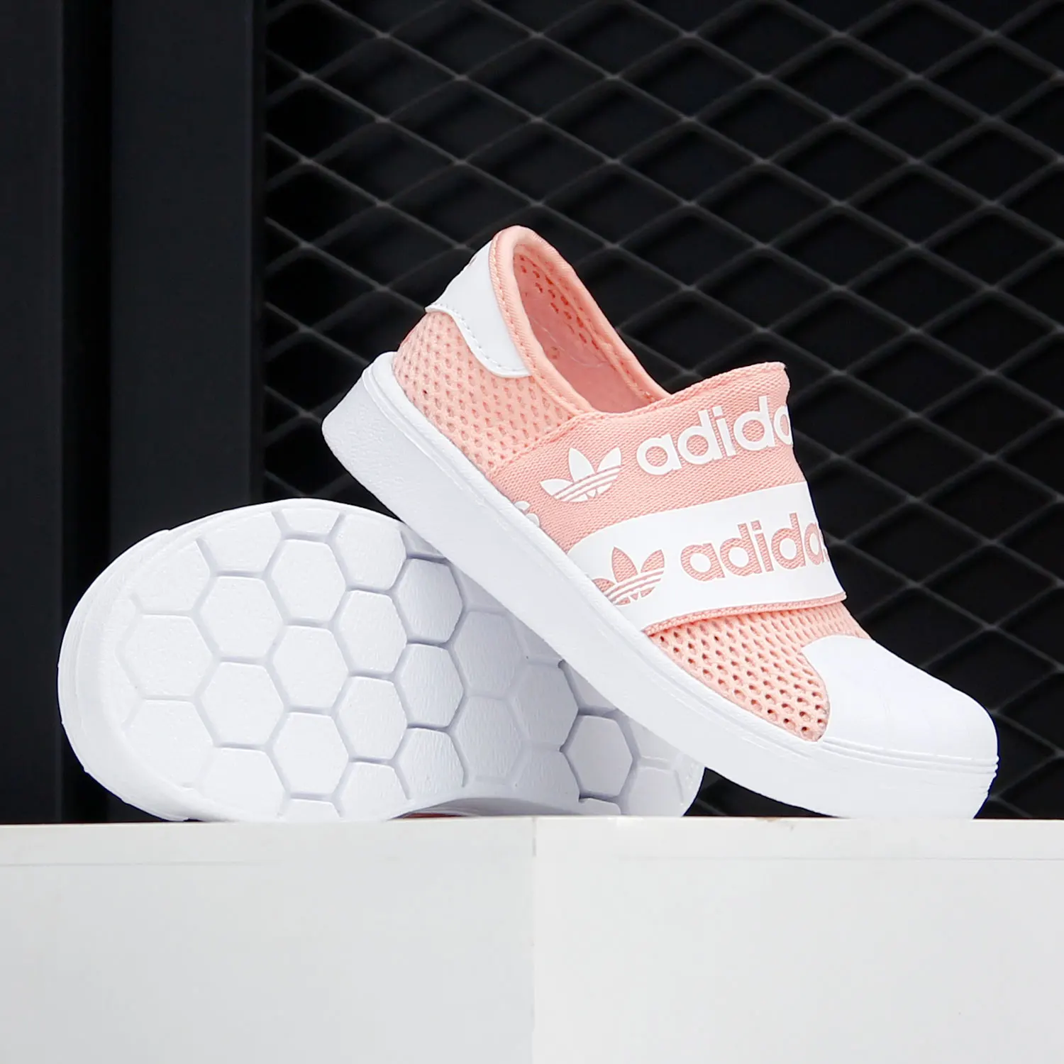 

Adidas genuine clover SUPERSTAR children's shell head casual board shoes EG7883