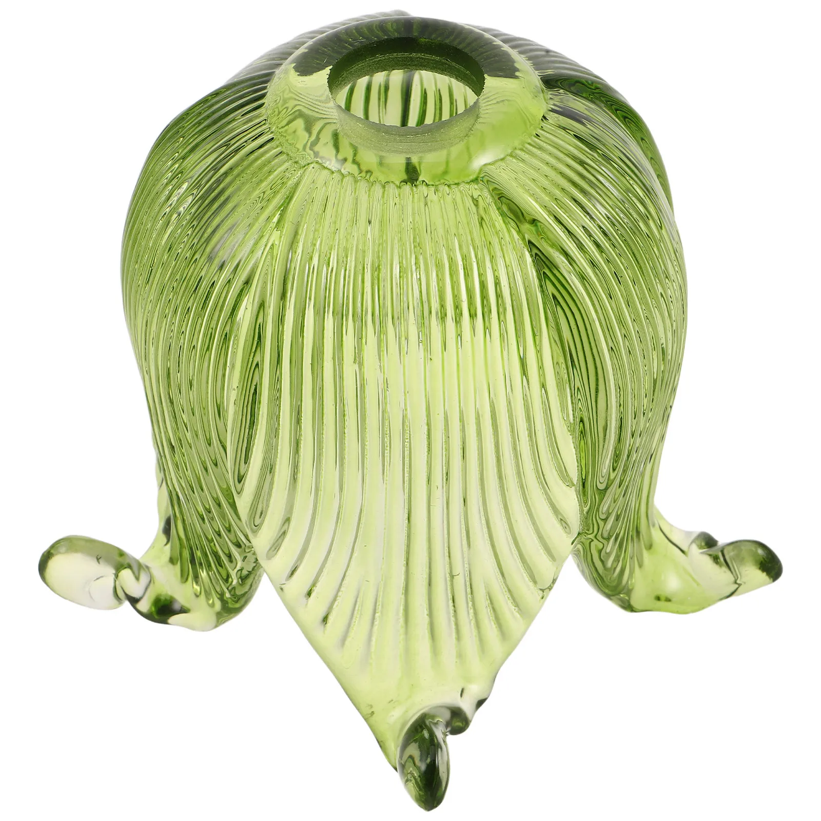 Pitaya Fruit Shape Green Glass Lamp Shade Small Vintage Replacement Lampshade for Table Lamps Wall Sconces Chandeliers Living