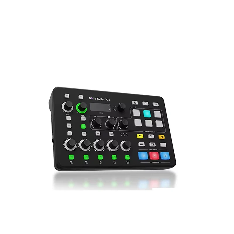 Osee GoStream X3 3-channel HDMI Video Audio Switching with Foot Pedals Integrated Control of Screen and Audio