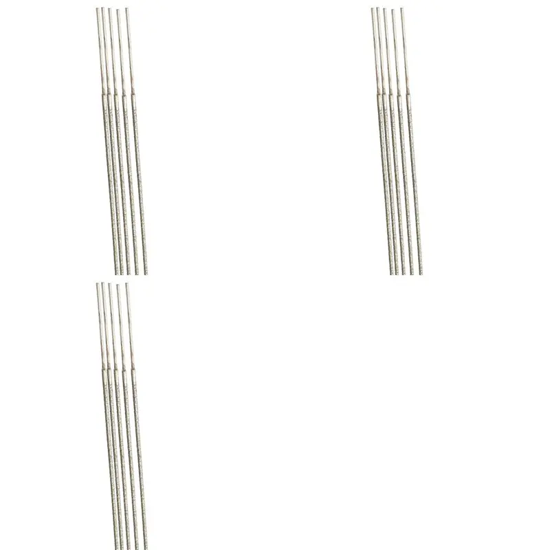 AB33-15Pcs 400Mm Diamond Wire Saw Blade, Saw Rods For Cutting Jade Metal Resin Jewelry Hand Tools,Diameter 1 Mm