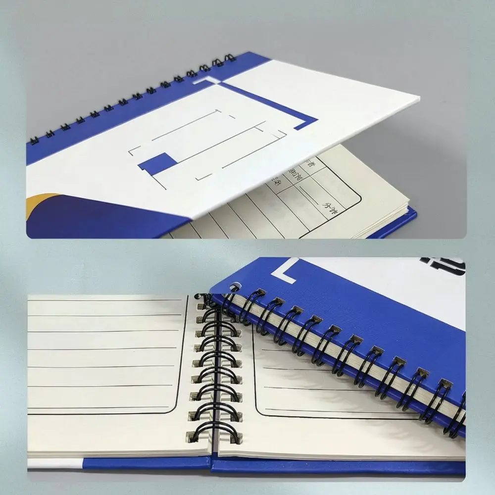 Hardcover Coil Reading Journal Notebook Diary Planner For Students Teachers Study Note Taking School Supplies Stationery