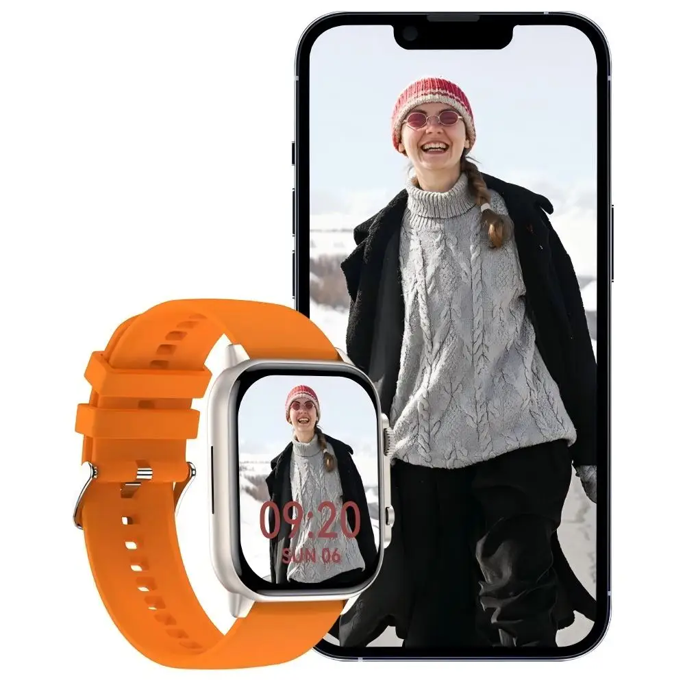 

C81 Спортивные Смарт-часы для мужчин 2,0-дюймовый AMOLED-экран Монитор сердечного ритма и кислорода в крови Bluetooth-звонки Музыкальный плеер Смарт-часы