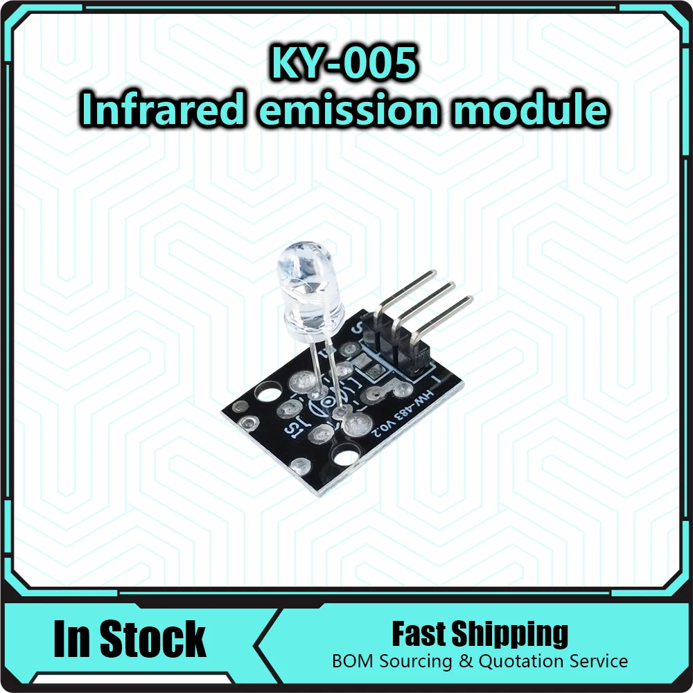 KY-005 3pin Infrared Emission Sensor Module for Arduino Diy Starter Kit KY005