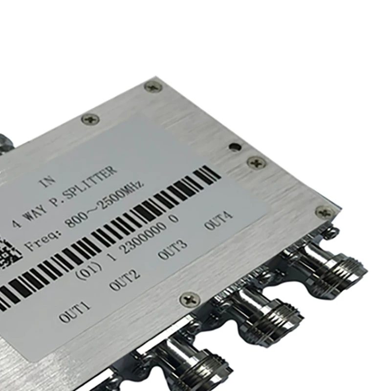 Top Deals Power Divider One-To-Four Power Divider RF Power Divider Splitter N-Type Interface