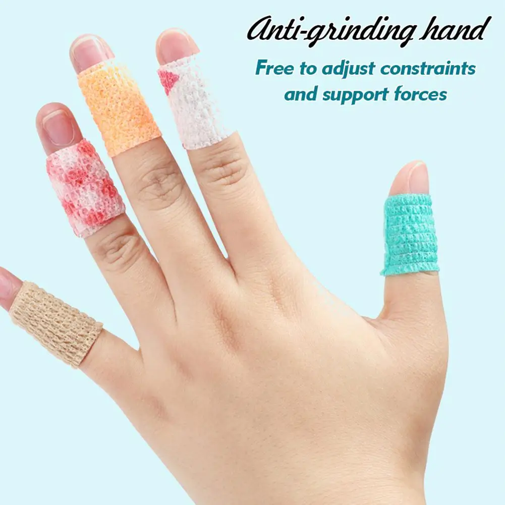 New Finger Care Guard Bandage for Student Writing Anti-wear Calluses Self-adhesive Wound Dressing Sports Elastic Band Tape