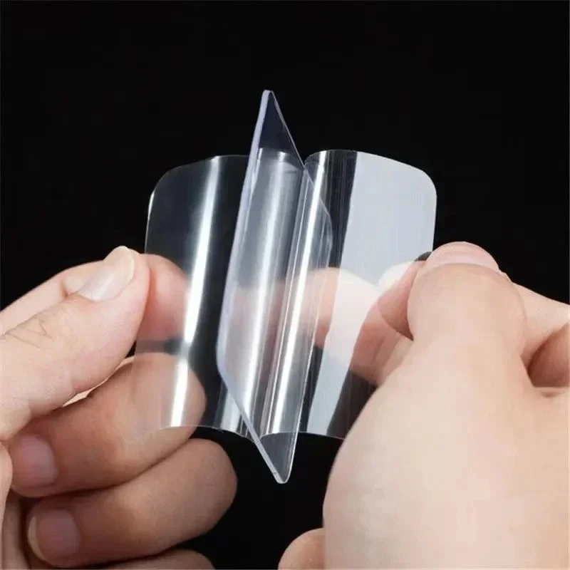 5-50Pcs Double Sided Tape Nano Transparent Self-Adhesive Seamless Tile Hook Waterproof Nonmarking Tape Removable Wall Stickers