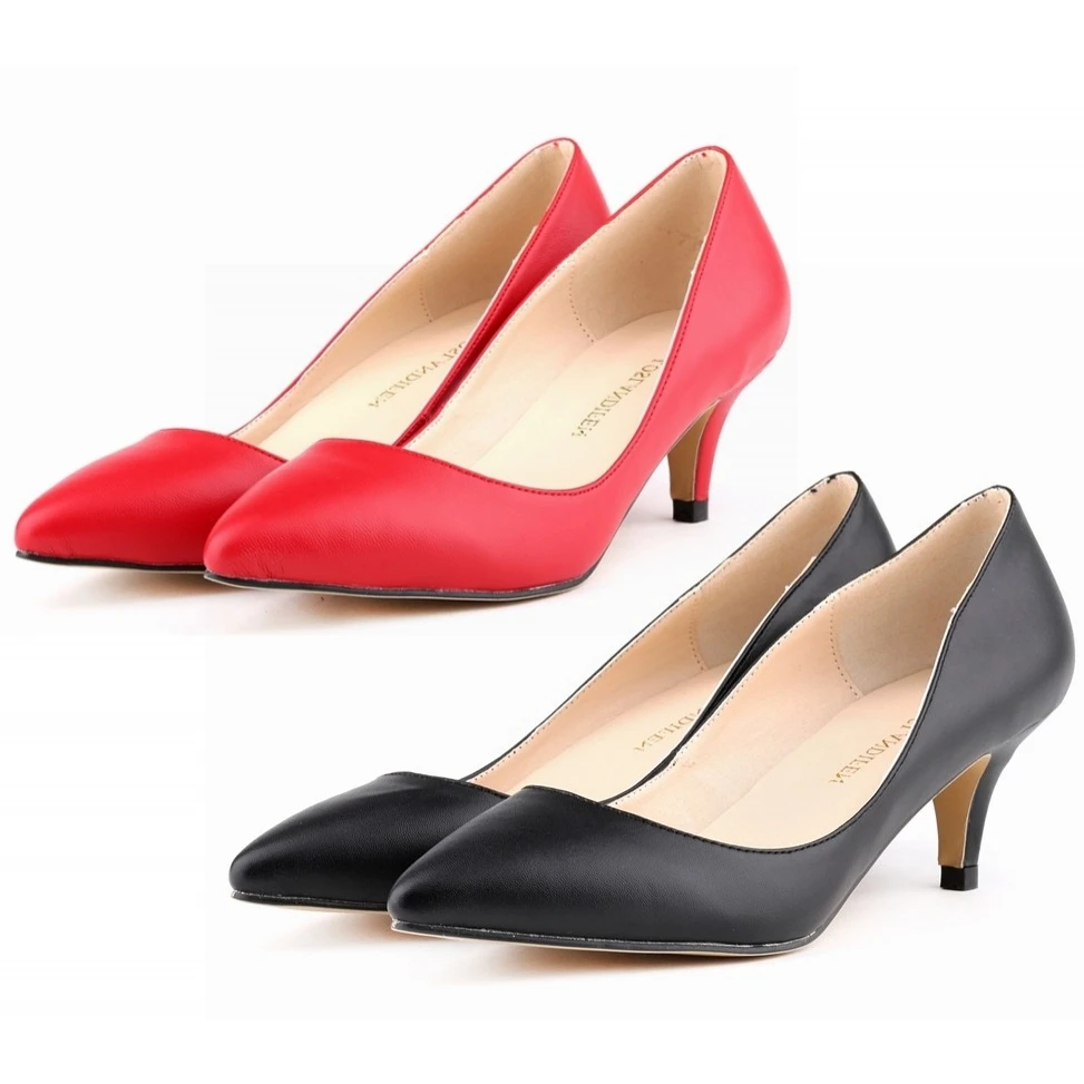 

Recommend Fashion 2025 New Fashion Office Shoes Female Pointed Toe High Heels Big Size 35-42 Spring/Autumn For Women Pumps A0055