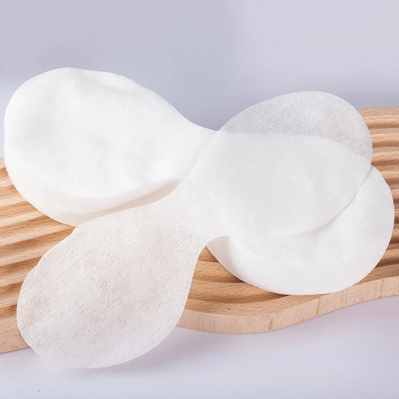 100 Piezas de Mascarillas Desechables para Ojos, de Algodón Natural, Producto Esencial para Mujeres, Mascarilla de Papel Ultrafina de Seda, Venta al Por Mayor