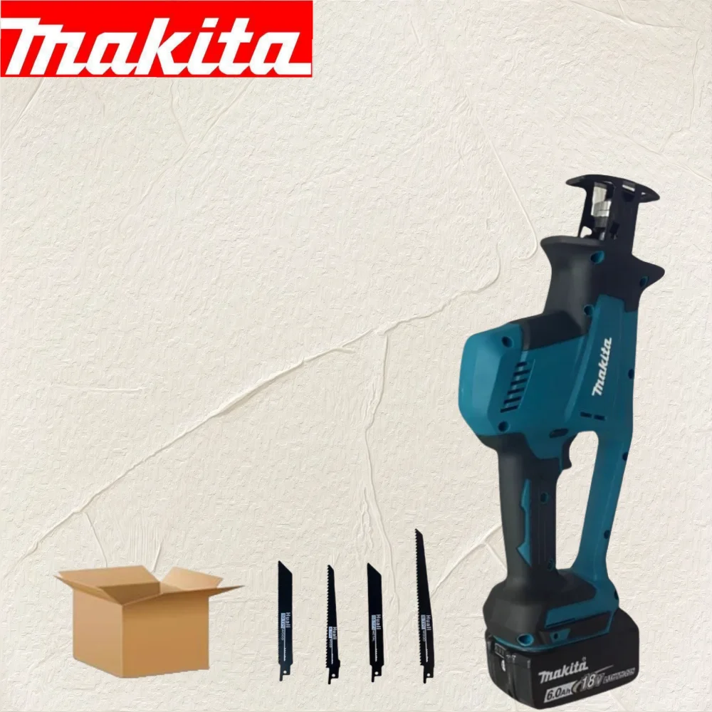 

Makita 18v Cordless Electric Reciprocating Saw Wood Metal Cutting Saw Lithium Battery Saber Saw Portable Saw Power Tools