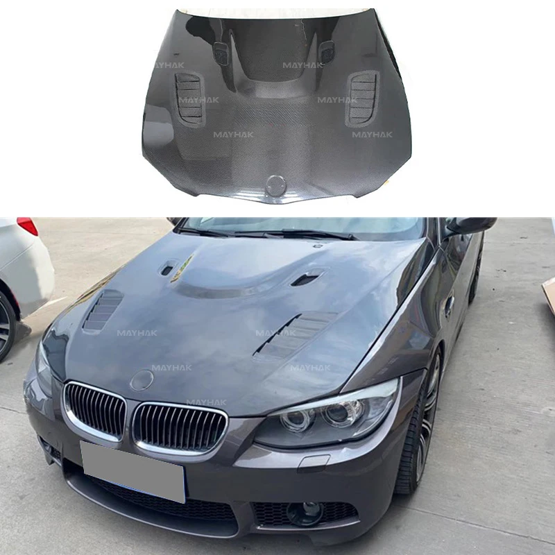 

Factory Sale Carbon Fiber Car Hood Bonnet for 3 Series E90 E92 E93 M3 Upgraded Carbons Auto Engine Hood Cover Auto Body Kit