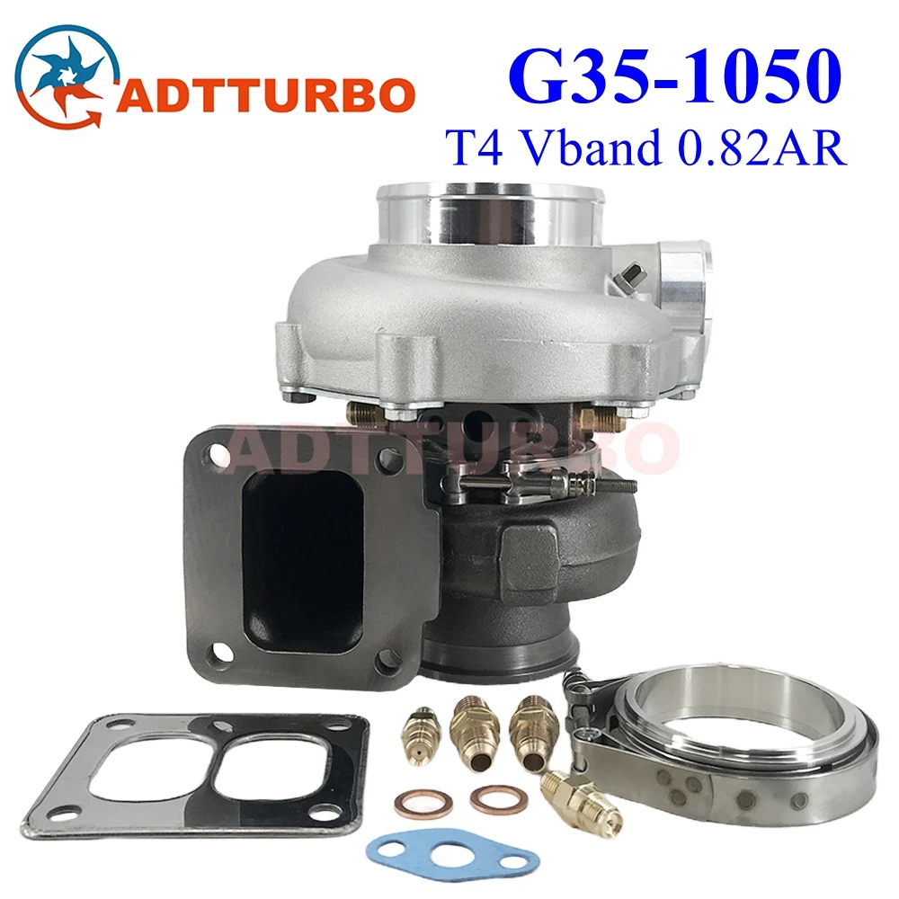 Turbo G35 G-series G35-1050 Turbocharger Ball Bearing V-Band 0.83/1.01/1.21A/R Turbine 880707-5006S 700-1050HP T3 /T4 0.82A/R