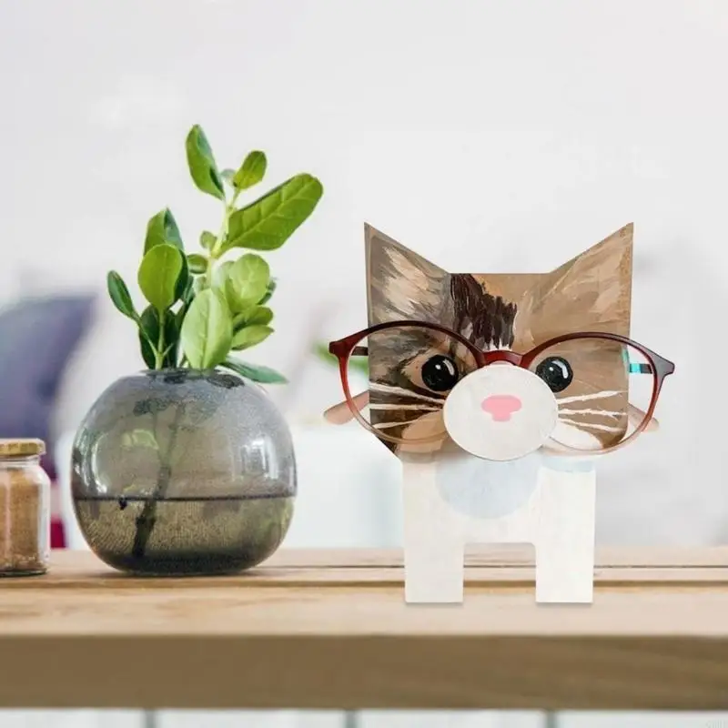 Q39B bril Display Bril Holder schattig dieren Sungasses Rack Kid Kerstcadeau