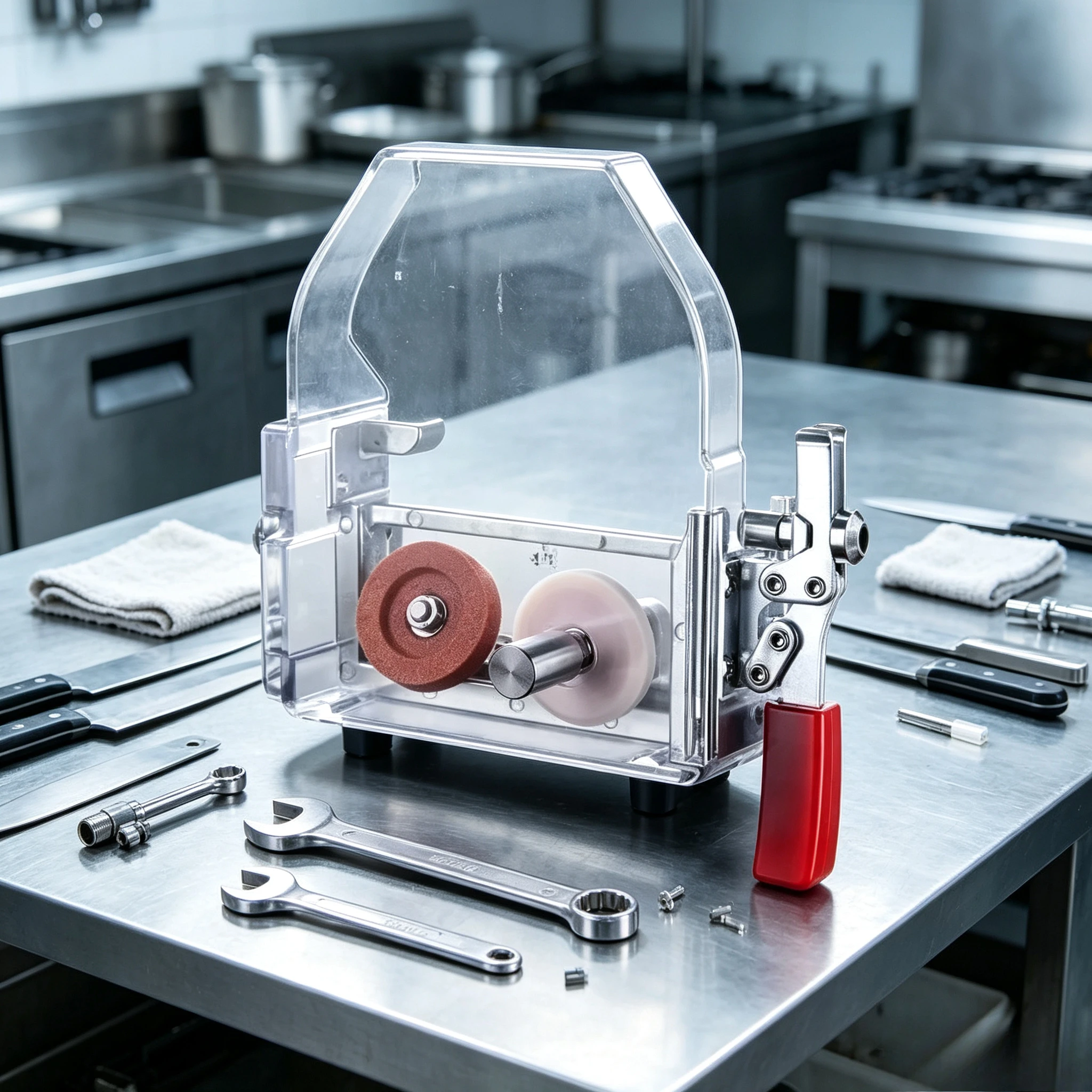 Ticari Tip Otomatik Bıçak Bile - Meat Slicer Blade Sharpener incelemesi ve fiyatı