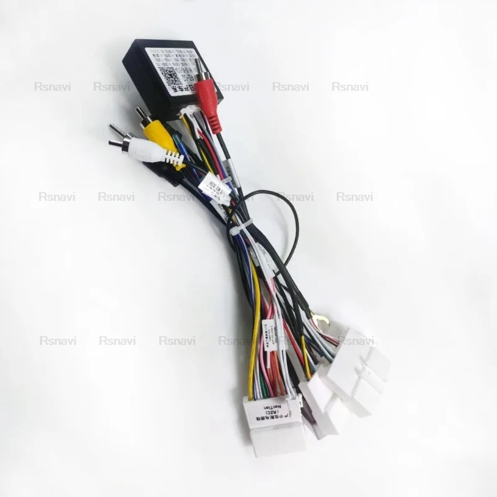 Car Radio Stereo Wiring Harness Cable Adapter Android 16pin For Nissan Murano Qashqai j10 j11 X trail Tiida