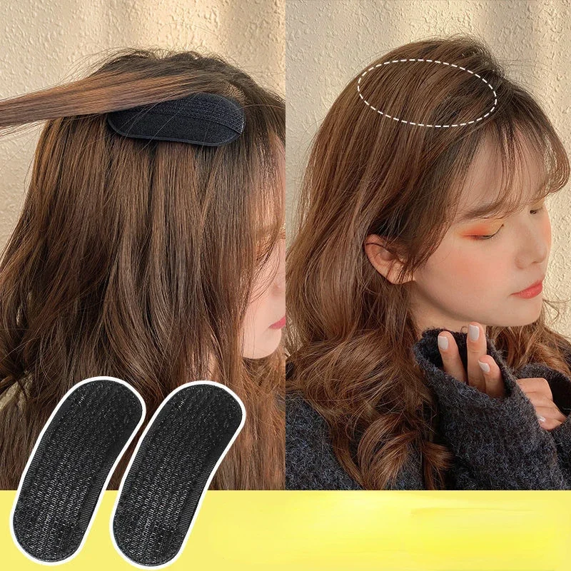 1 Pcs Natural Fluffy Hair Root Sponge Bobby Hairpins Invisible Bangs Clips Magic Hair Donut Bun Makers Korean Styling Tools