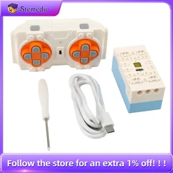 Mould King 4.0 R/C APP Dual Remote Control Smart Creative Module Charging Power Battery Box MOC Building Blocks Power Functions