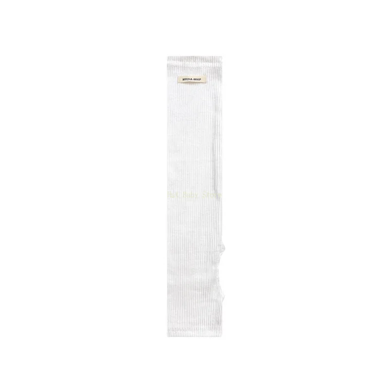 Summer Thin Footed Sock Sleeves for Women Gray/White Slouch Socks | Ballet-style Calf Socks & Yoga Leg Warmers for Slimming