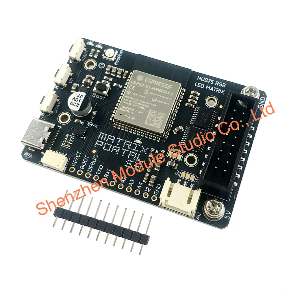 5778 ESP32-S3 Moduł kontrolera matrycy LED RGB WiFi BT USB-C do paneli HUB-75 16x32 do 64x64