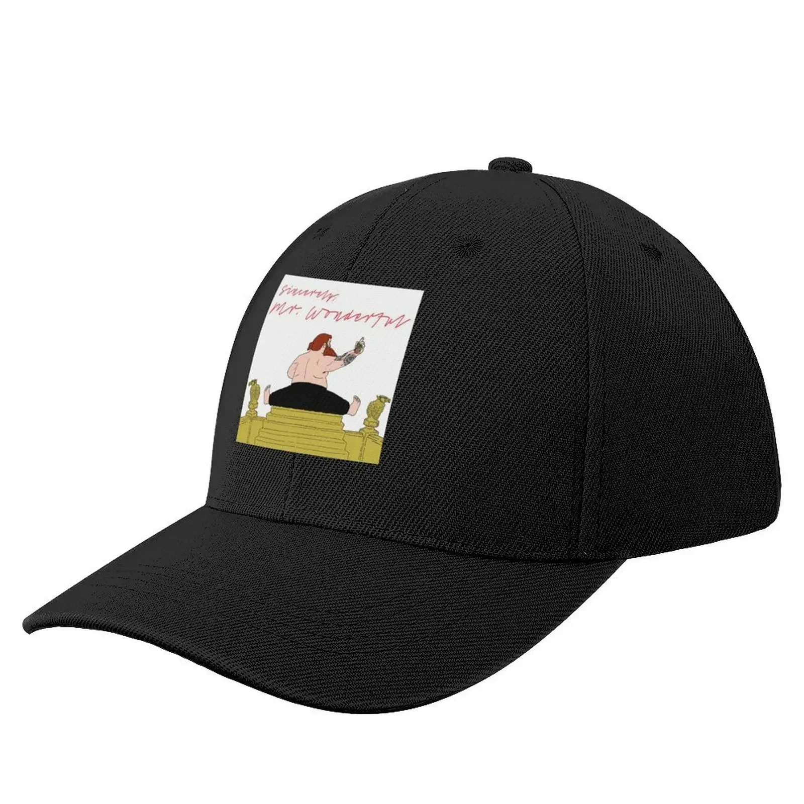 

Action Bronson mr wonderful Baseball Cap Sunhat hiking hat fishing caps man Snapback Cap For Girls Men's