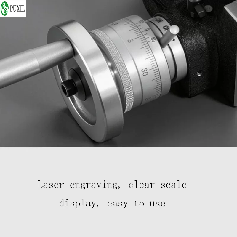 4 Inches Rotary Table Indexing Head with Universal 3-Jaw Chuck for Vertical And Horizontal Metalworking Operations