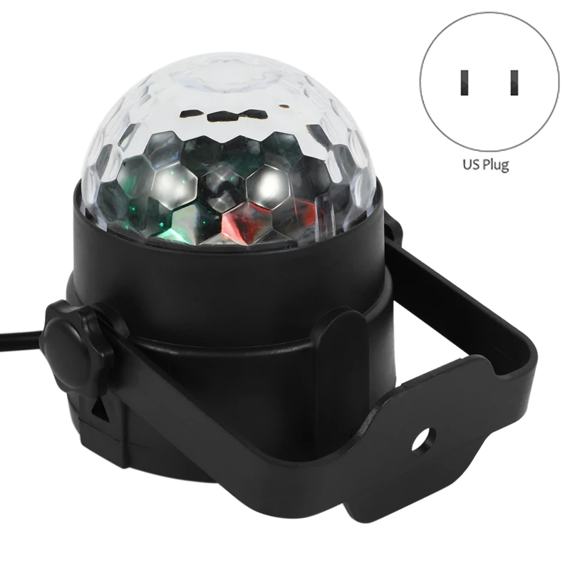 

Sound Activated Party Lights With Remote Control Dj Lighting, RBG Disco Ball, Strobe Lamp 7 Modes Stage Par Light For Home Room