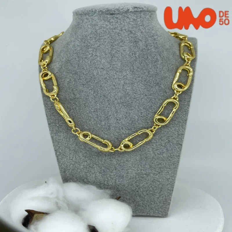 

2025 Best Selling Exquisite High Quality UNO DE 50 Fashion Classic 925 Necklace Jewelry Daily Collocation Holiday Romantic Gifts