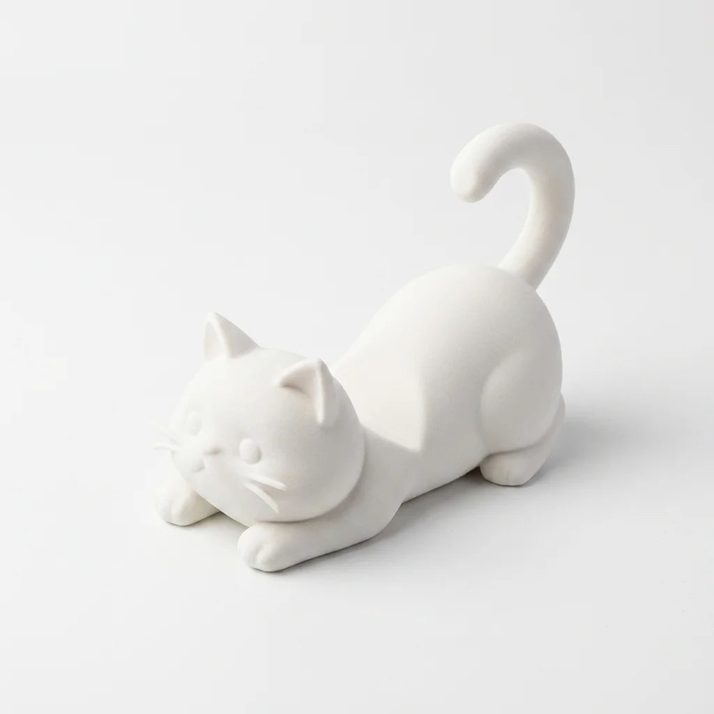 猫型の携帯電話スタンド、電話やタブレット用のユニバーサルデス - 3D Printing Tablet のレビューと価格