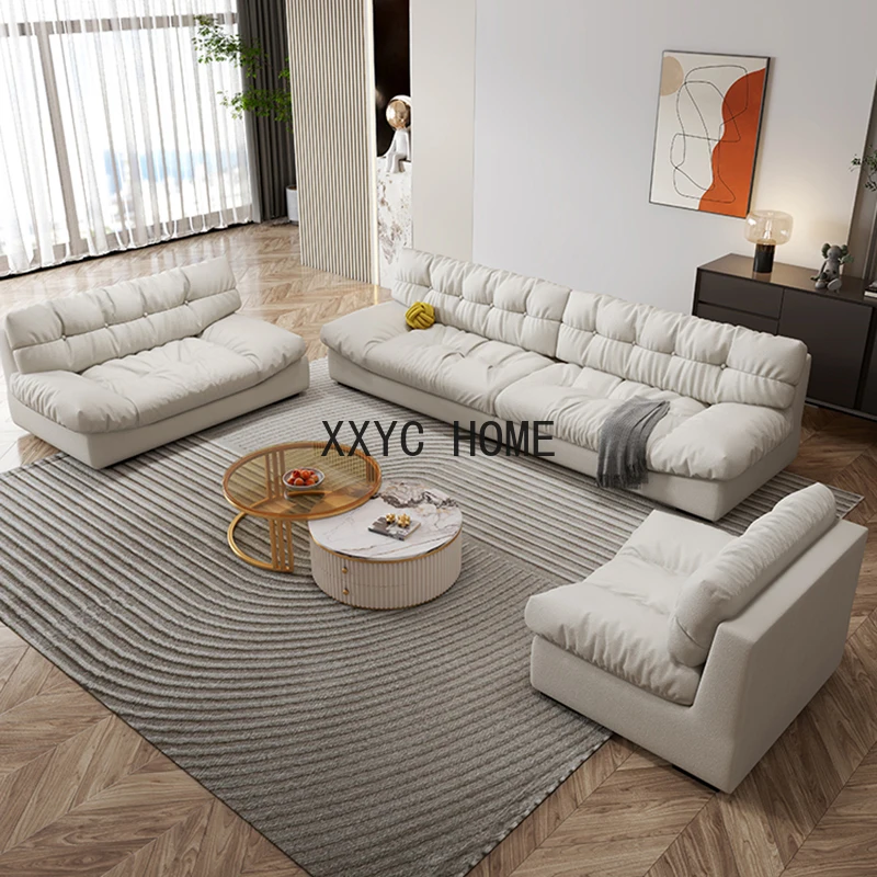 Nordic Classic Sofa Living Room Luxury Minimalist Recliner Corner Sofa Designer Multifunctional Meuble De Home Furniture