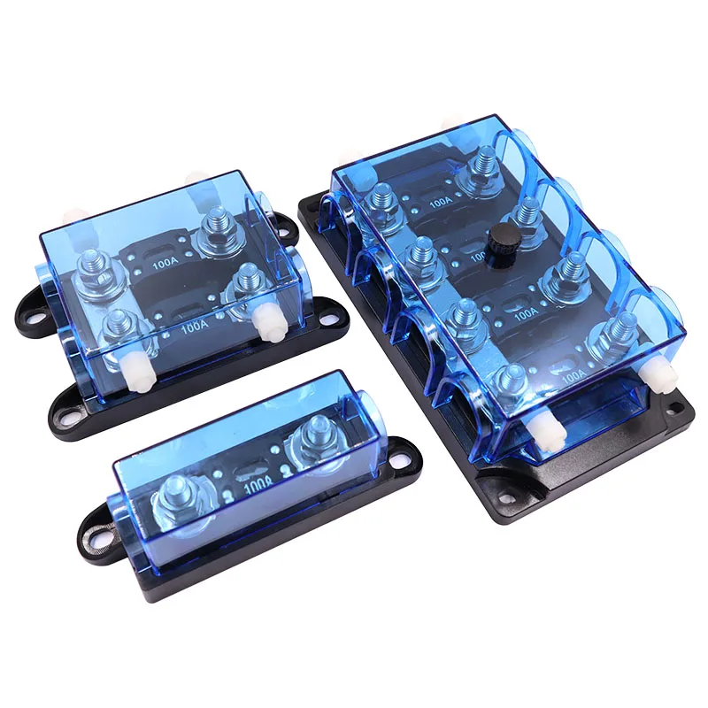 Auto Yacht Bolt Fuse Holder Medium Car Fuse Holder with Spare Bolt Fuse 0GA