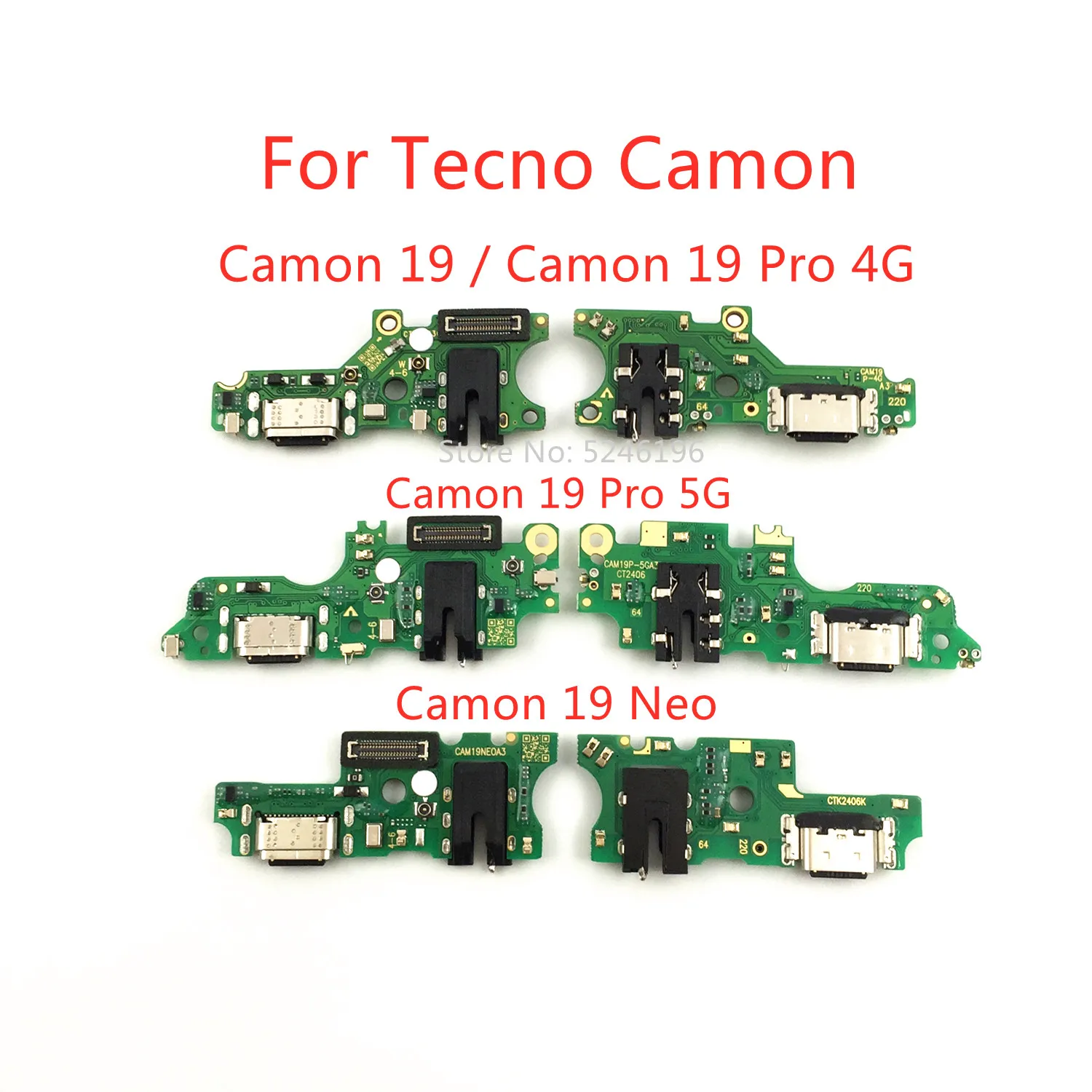 1pcs USB Charging Port Base Charger For Tecno Camon 19 Tecno Camon 19 Pro 4G Tecno Camon 19 Pro 5G Tecno Camon 19 Neo 5G Replace