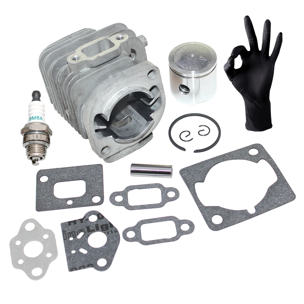 Cylinder Piston Kit For Echo ES-210 ES-211 HC-150 HC-150i HC-151 HC-151i HC-152 HC-155 HC-160 HC-161 HC-165 HC-180 HC-181 HC-185