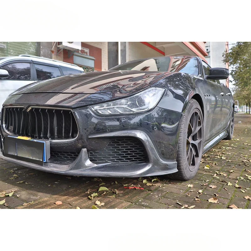 

Карбоновый обвес Fengxuan для Maserati Ghibli ASPEC: передний спойлер, задний спойлер, боковые пороги