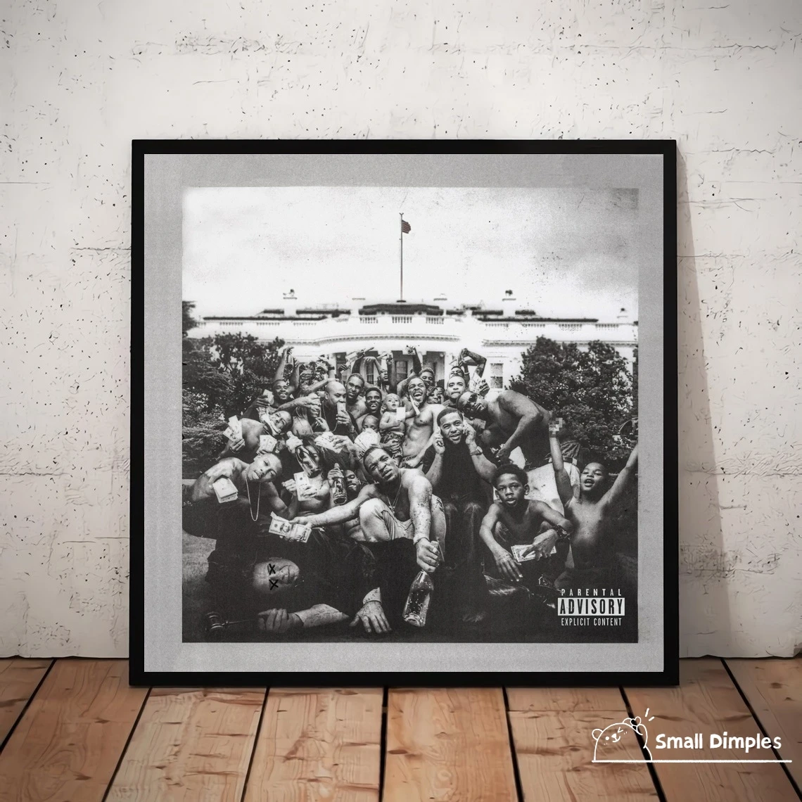 

Kendrick Lamar To Pimp A Butterfly Music Album Cover Poster Canvas Art Print Home Decoration Wall Painting (No Frame)