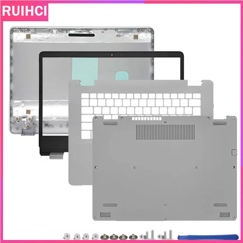 New For DELL Inspiron 14 5493 Laptop Screen Back Cover Front Bezel Palmrest Bottom Case 0638V6 Replace Part