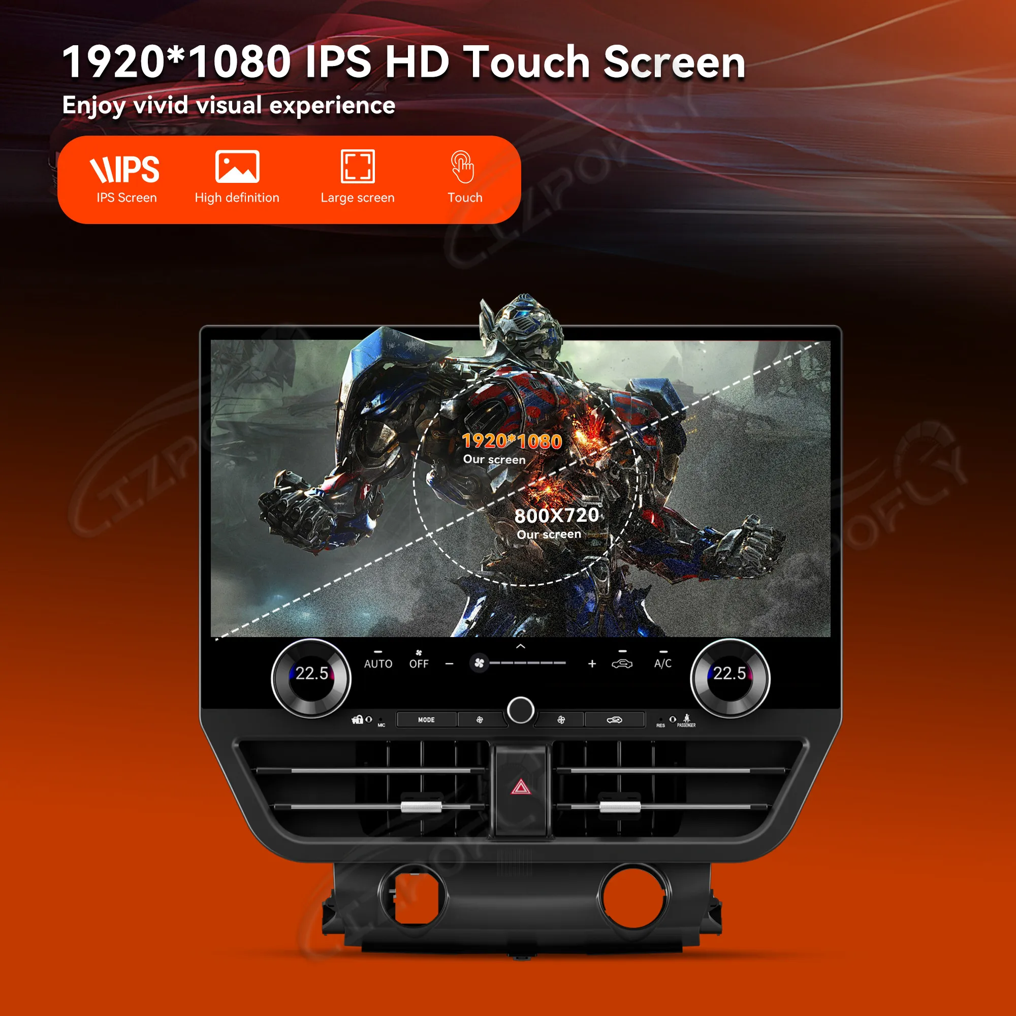 

19.8'' Android Vertical Screen For Toyota Land Cruiser LC200 2008-2015 Stereo Car Radio Multimedia Player CarPlay GPS Navigation