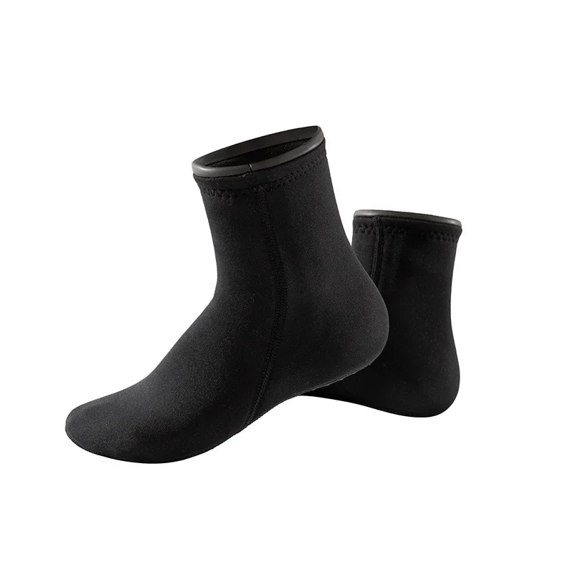 

3MM Diving Socks Men's Swimming Warm Non-slip Deep Diving Waterproof Material Short Tube Beach Socks Women's Shoe Cover