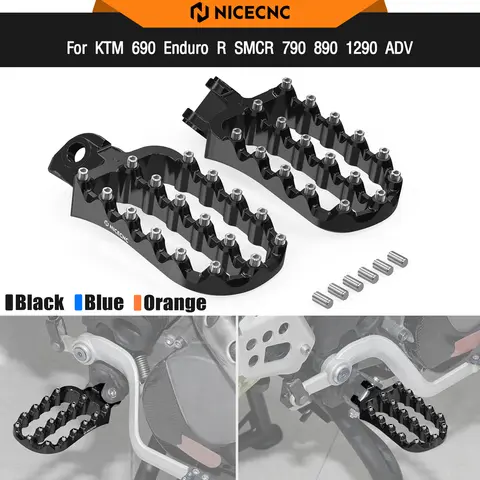 Footpegs Footrests For KTM 690 Enduro R SMC R 790 890 Adventure/R 950 ADV 1050 1090 1190 Adventure R 1290 Super Adventure R/S/T