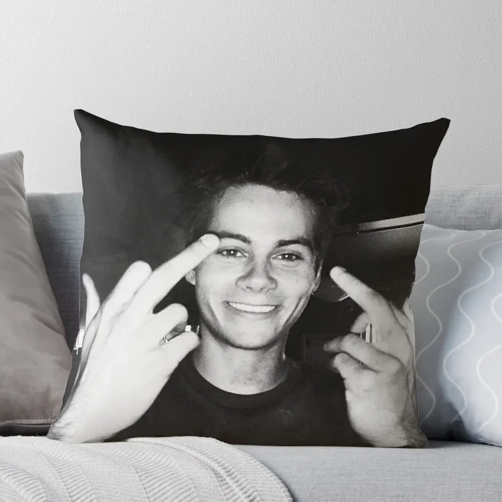 

dylan obrien Throw Pillow Pillowcases luxury sofa pillows
