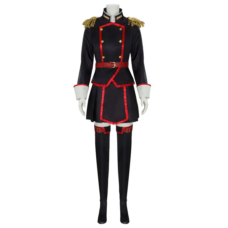 

Uzen Kyoka Mato Seihei No Slave Cosplay Costume Anime Exhibition Dress Up Halloween Women's Uniform Skirt sf/1