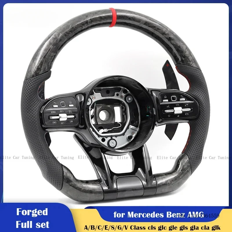 

Forged Car Steering Wheel Assembly for Mercedes Benz AMG Cls Glc Gle Gls Gla Cla Glk W205 G65 G500 W166 W204 W205 W212 W213 W447