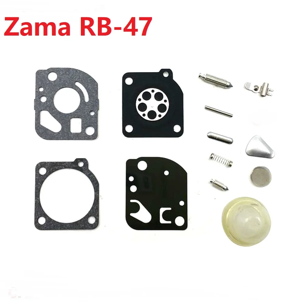 5 Sets Carburetor Repair Rebuild Diaphragm Kit Fit for Zama C1Q C1U Series ZAMA RB-47 RB47 Poulan Weed Eater Craftsman Trimmers