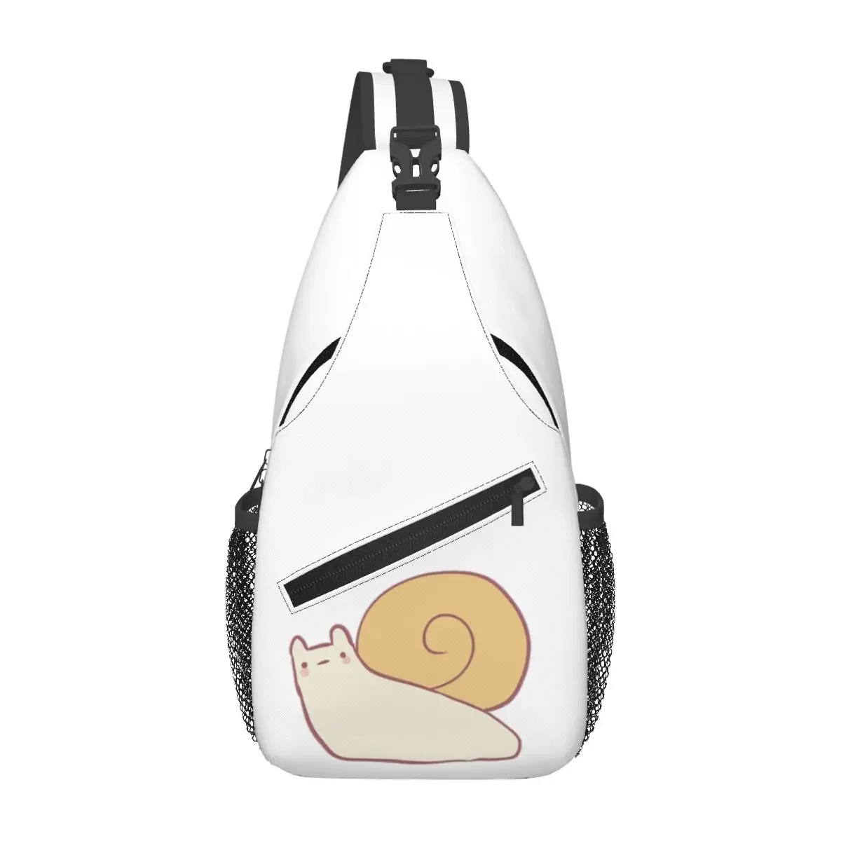 

Snail Drawing Chest Bag Men Sling Crossbody Backpack Chest Bag Travel Hiking Daypack Shoulder Bag