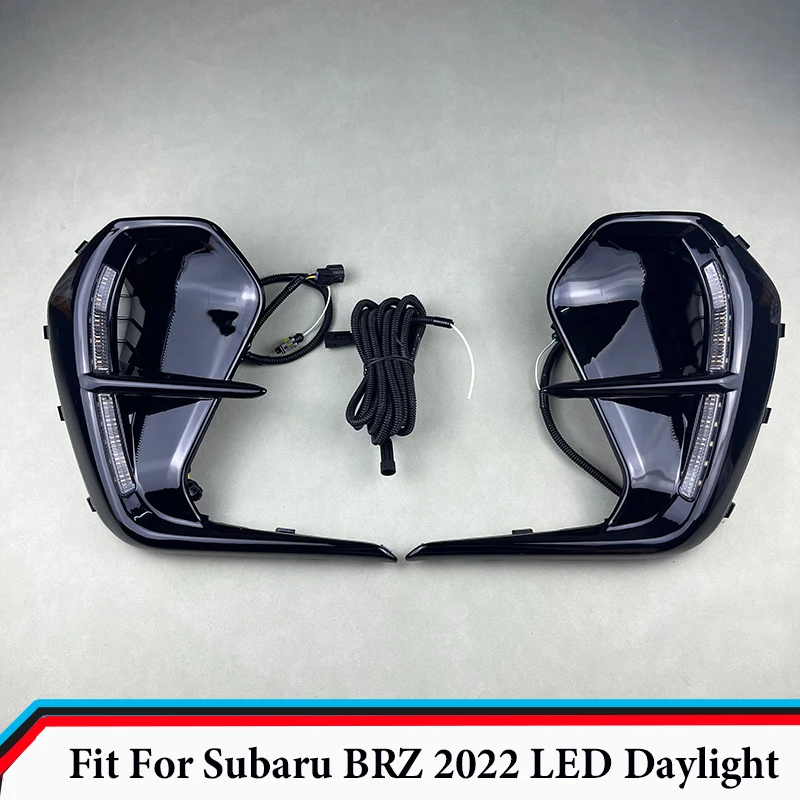 

Car Daytime Running Lights Fit for Subaru BRZ 2022 LED Daylight Drl Fog Lamp Turn Signal Car Modification Parts