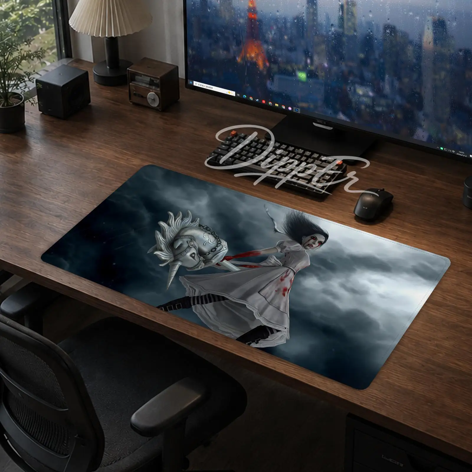 

Game Classic a-Alice Madness Returns Mouse Pad Office Large Desk Mat Gaming Mousepad Rubber Bottom Non-Slip Cushion 900X400
