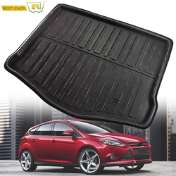 For Ford Focus Mk3 2012 2013 2014 2015 2016 2017 2018 Hatchback Hatch Rear Trunk Boot MatLiner Cargo Tray Floor Carpet Protector