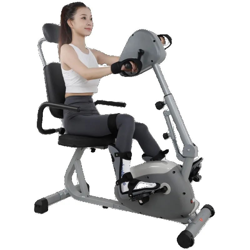 

Voice stroke hemiplegia rehabilitation trainer, upper and lower limbs, active and passive electric rehabilitation machine