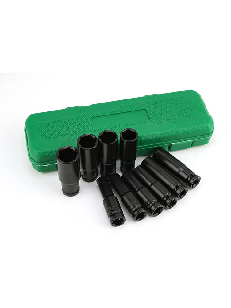 10, 15, 20 Pieces Set Of Electric Wrench Socket Head Group Maintenance Tool Head Combination Set