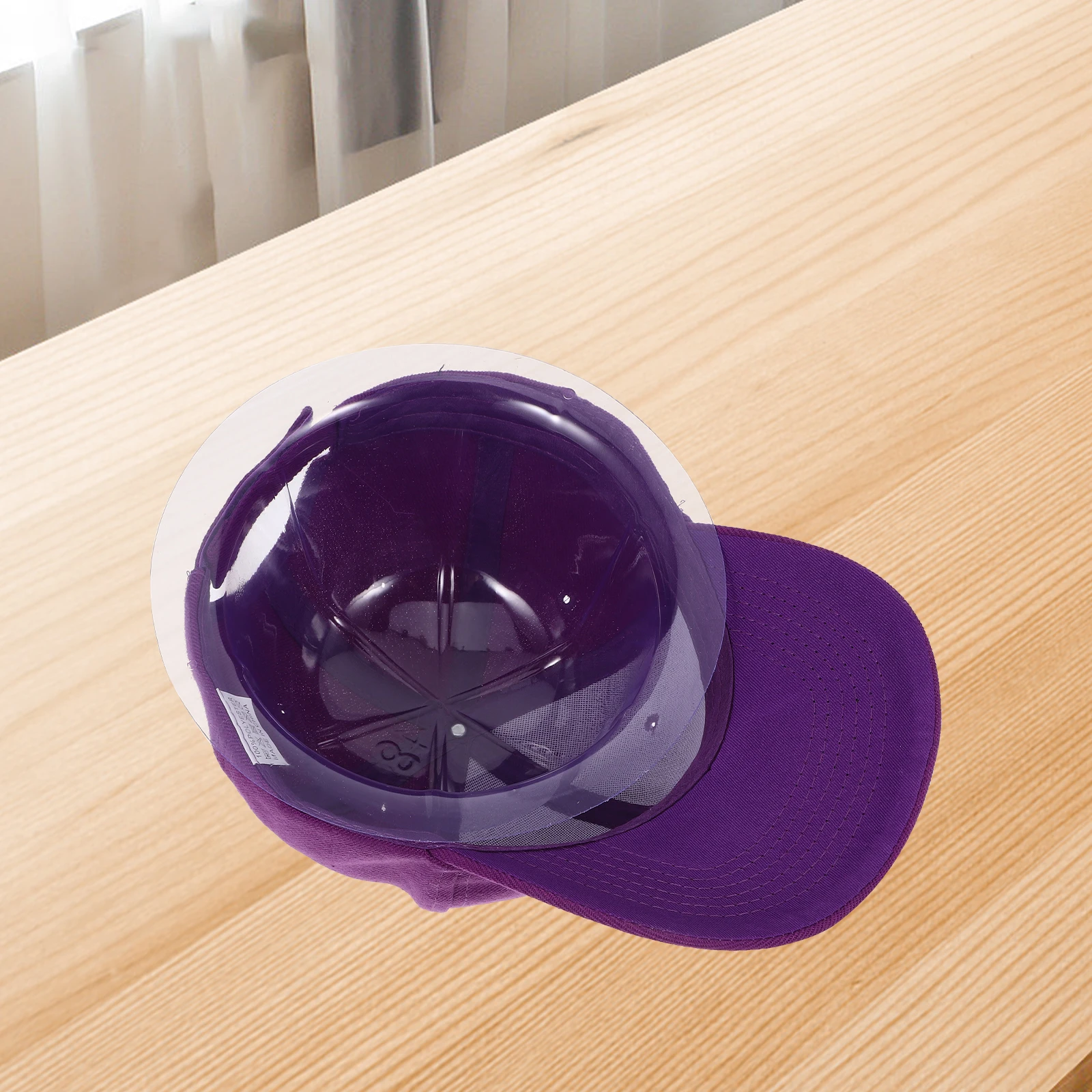

10 Pcs Hats Dome Transparent Tray Display Stand for Head Circumference Rack Plastic Travel