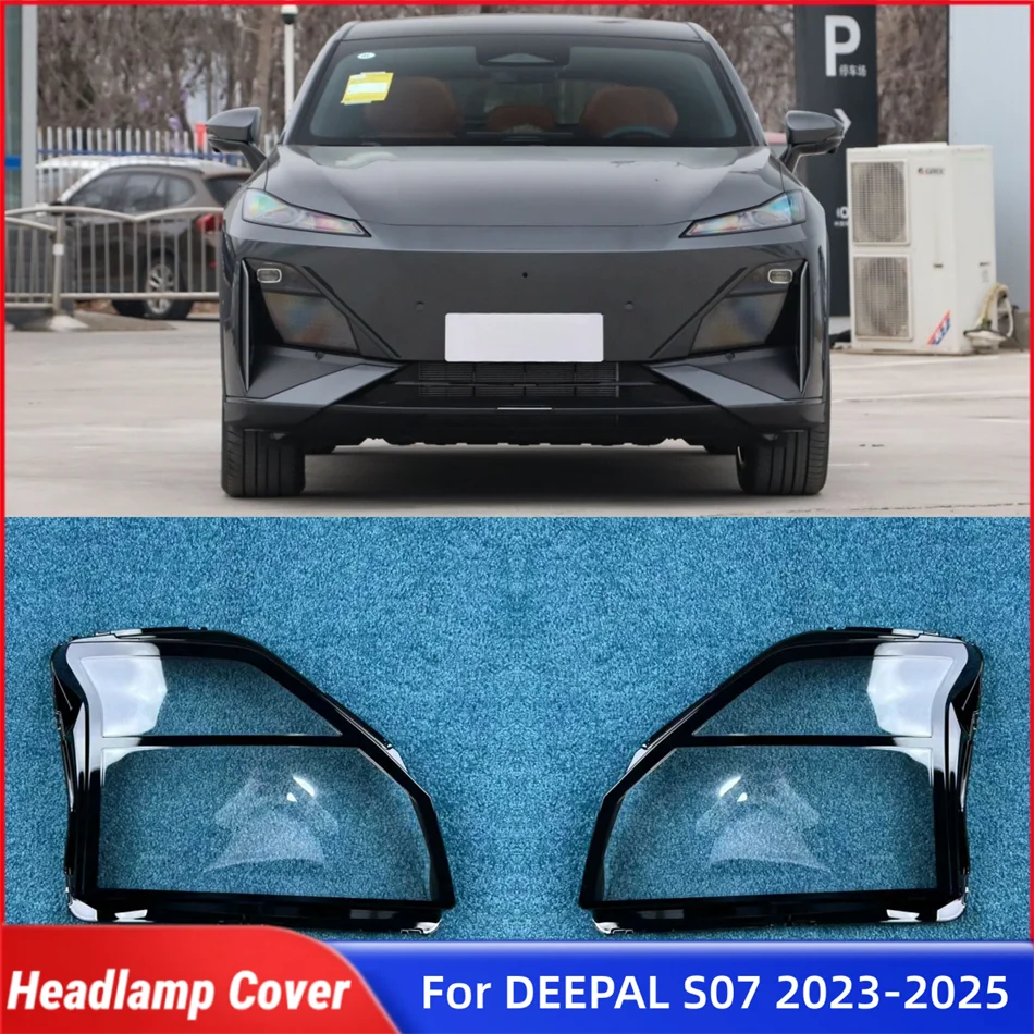 For DEEPAL S07 2023 2024 2025 Car Accessories For Cars Replace Transparency Fog Light Protection Cover
