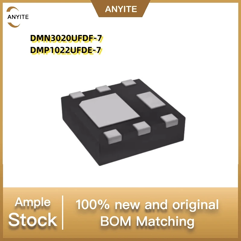 NEW  NEW  20PCS/lot  DMN3020UFDF-7 3020UF   DMN3020 DMP1022UFDE-7  DMP1022   DFN2020-6